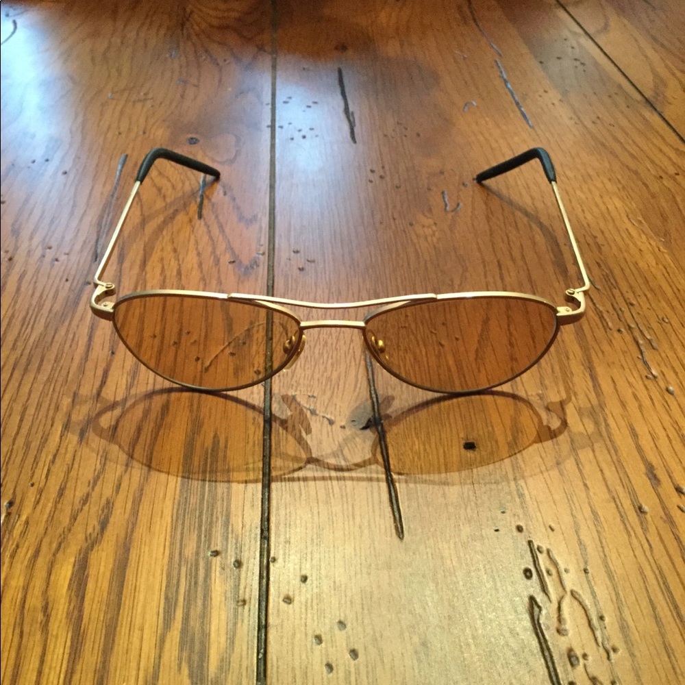 J.Crew yellow tint sunglasses